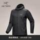ARC'TERYX始祖鳥(niǎo) INCENDO AIRSHELL HOODY 輕量 男子 風(fēng)殼夾克 BLACK/黑色 M