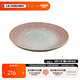 酷彩（Le Creuset）炻瓷日式網(wǎng)紅意面盤碟餐具水果盤節(jié)日送禮東京系列圓形碟面碗 25厘米意面碗貝殼粉