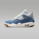 耐克（NIKE）男鞋女鞋Air Jordan 4 Retro 2025秋季水洗丹寧復(fù)刻運(yùn)動(dòng)鞋休閑鞋 IB6716-100 41