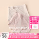美標(biāo)【87元3條】舒適三角內(nèi)褲女高腰收腹親膚性感蕾絲花邊 氣質(zhì)灰 1條 L 建議80-140斤
