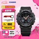 卡西歐（CASIO）G-SHOCK GIRLS GMA-S140運(yùn)動(dòng)女士手表防水手表 GMA-S140-1APR200米防水
