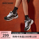 斯凱奇（Skechers）七夕禮物女鞋夏季老爹鞋透氣熊貓鞋軟底舒適外穿休閑運動鞋11959