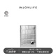 INJOYLIFE錢(qián)包時(shí)尚鱷魚(yú)紋短款錢(qián)夾小皮夾女送女友閨蜜 太空銀