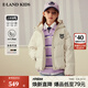 E·LAND KIDS衣戀女童三防羽絨服冬季新品可拆卸袖子上衣 White白色/10 160 (S)