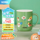 膳魔師（THERMOS）咖啡杯牛奶杯不銹鋼茶杯男女高顏值生日禮物簡(jiǎn)約水杯帶蓋 Kitten布朗440ml