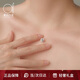 愛(ài)的約定人魚(yú)之淚銀項鏈女2025新款生日禮物高級感輕奢2克拉紀念日送女友