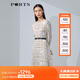 PORTS寶姿女裝春夏新款長袖設(shè)計感中長連衣裙LM8D052MPS174 米白色印花 L (8)