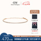 丹尼爾惠靈頓（DanielWellington）DW手鏈女 星光網(wǎng)球玫瑰金色情侶手鏈七夕禮物送老婆DW00400387
