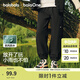 巴拉巴拉balaone童裝男童女童長(zhǎng)褲兒童褲子2025新秋防潑水束腳褲 黑色90001 150