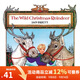 英文原版 The Wild Christmas Reindeer 汪培珽第五階段 兒童啟蒙學習繪本圖畫故事書 名家Jan Brett繪本 綠山墻 . 綠山墻圖書專營店