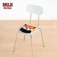 無(wú)印良品（MUJI）  使用了木棉的 動(dòng)物坐墊 椅墊 座墊 小熊貓4A 直徑34cm