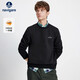 Navigare小帆船純色基礎百搭上衣新款套頭男士?jì)却罴咏q保暖衛衣1135805301