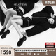 思加圖xHeliot Emil設(shè)計(jì)師聯(lián)名款女鞋EAI02CM4 暗夜黑 35