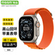 MSSM適用蘋(píng)果手表表帶apple iwatch S11/ultra3/2/S10/9/SE3運動(dòng)高山回環(huán)尼龍表帶 橙色-49/46/45/44MM