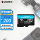 金士頓TF卡(Micro SD V30 A2監控 手機 攝像頭switch )運動(dòng)相機內存卡 高速gopro專(zhuān)用存儲卡 SDCG4/256G【讀200MB/s丨4K拍攝】