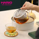 HARIO日本耐熱玻璃茶壺茶具泡茶壺悶茶壺燜茶壺大口徑450ML
