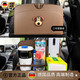 創(chuàng)京鑫選德國(guó)品質(zhì)車(chē)載小桌板后排小桌子后座椅背置物架汽車(chē)座椅收納車(chē)上用 飛行員狗椅背桌板棕