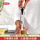 OXO不銹鋼瓶塞紅葡萄酒塞密封硅膠真空酒瓶子塞家用通用酒具 2只裝