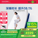 夢(mèng)百合快充2.0政府補貼護脊記憶棉彈簧床墊雙人家用可拆洗席夢(mèng)思1.8x2米