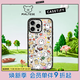 CASETIFY Maltese線(xiàn)條小狗 小狗博物館 適用于iPhone16/15/Plus/Pro/Max手機殼 透明黑框 iPhone 16 Pro Max