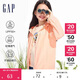 GAP女童春季款輕薄遮陽(yáng)logo連帽外套兒童裝890478