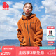 思凱樂SCALER戶外抓絨衛(wèi)衣女搖粒絨上衣保暖仿羊羔絨連帽外套抓絨衣 焦糖色 S