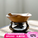 兮元記素黃燒茶漏茶濾荷葉瓷孔一體創(chuàng)意陶瓷茶葉濾網(wǎng)茶隔過(guò)濾器泡茶漏斗 素黃燒手作荷葉瓷孔茶漏-套組
