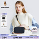 暇步士（Hush Puppies）單肩包女包輕奢品牌女士斜挎包鏈條包時(shí)尚百搭潮流小方包七夕禮物 黑色HA-127270875