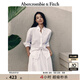 ABERCROMBIE & FITCH女裝25春夏經(jīng)典小麋鹿亞麻混紡歐若風(fēng)通勤長(zhǎng)袖襯衫KI140-5081 白色 XS (160/84A)