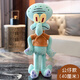 迪士尼海綿寶寶公仔抱枕毛絨玩具派大星玩偶章魚(yú)哥布娃娃兒童女生日禮物 章魚(yú)哥小號40厘米