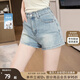 絲柏舍高腰牛仔褲2025夏裝新款女裝復(fù)古簡約氣質(zhì)通勤顯瘦短褲