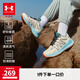 安德瑪（Under Armour）兒童男女童登山束帶網(wǎng)面透氣休閑戶外運(yùn)動鞋2521807 卡其/綠 35 （大童）