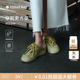 natursun奚夢瑤高圓圓章若楠文淇同款德訓鞋女鞋厚底休閑袋鼠鞋情侶鞋單鞋 綠色-半拖 35 (225mm)