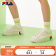 FILA 斐樂官方帆布鞋女鞋2025運(yùn)動板鞋厚底低幫休閑鞋時尚小白鞋GEAR
