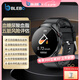BLEBO血壓手環(huán)血氧飽和度心電圖監(jiān)測智能BLEBO心率過高預(yù)警老人血氧打鼾喚醒男女多功能手腕表 頂配版-黑色硅膠【血壓血糖尿酸監(jiān)測+微體檢】