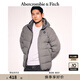 ABERCROMBIE & FITCH男裝24冬季款美式百搭抗風(fēng)羽絨服夾克外套KI132-4149 灰色 S (175/92A)