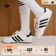 adidas「T頭鞋」K 74經(jīng)典薄底運動(dòng)鞋男女阿迪達斯官方三葉草   亮白/黑色/樹(shù)脂黃(推薦腳型偏胖選大半碼)   42