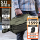 5.11（TACTICAL SERIES ）城市輕戶外 LV10戰(zhàn)術(shù)背包511男多功能戶外騎行斜挎包56701 約10L容量/ 蟒蛇青