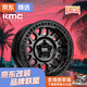 KMCWHEELSKM234沙漠防脫圈 越野改裝 適用于牧馬人霸道普拉多坦途等 黑輪/黑環(huán) 17英寸 8.5J