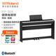 羅蘭（Roland）FP-30X 電鋼琴便攜式88鍵重錘入門(mén)初學(xué)者兒童智能電子數碼鋼琴 FP-30X黑+琴架(金屬三踏板)+耳機