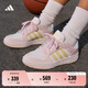 adidas ENTRAP美式校園風(fēng)運動板鞋少年感復(fù)古籃球鞋男女阿迪達(dá)斯 乳白/橘粉/藕粉/藍(lán)綠/黃   37
