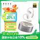 FIIL GS不入耳開放式無線藍(lán)牙運動耳機掛耳式骨傳導(dǎo)升級氣傳導(dǎo)跑步運動耳機長續(xù)航適用華為小米 白色