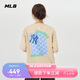 MLBMLB短袖T恤戶外休閑男女情侶老花系列運動3ATSM0443
