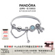 潘多拉（PANDORA）夢(mèng)之星辰手鐲套裝冰藍(lán)色鋪夢(mèng)網(wǎng)夢(mèng)想輕奢女七夕情人節(jié)禮物送女友 夢(mèng)之星辰手鐲套裝 17CM