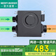 綠島風（Nedfon）DPT10-24H（一拖二）薄輕音管道風機酒店衛(wèi)生間抽風機排氣扇廚房