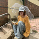 蘇雨薇日系慵懶風(fēng)外穿黃色露肩毛衣女秋冬高級感寬松休閑針織衫顯瘦上衣 黃色 【關(guān)注店鋪-送運費險】 S （80-95斤）