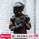 賽羽（SCOYCO）摩托車(chē)四季秋冬騎行服機車(chē)服男套裝仿賽防摔保暖防風(fēng)可拆內膽裝備 JK103-2騎行服-黑金-春夏四季 2XL