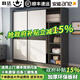 浩玄推拉門(mén)衣柜家用臥室新款2025爆款出租房用兒童木質(zhì)衣櫥簡(jiǎn)易小戶(hù)型 黑灰色（長(cháng)160cm主柜）