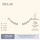helas赫拉有淡水珍珠耳釘14K金培育鉆輕奢氣泡耳釘生日禮物送老婆女友 3.0-5.0mm/14K金 黃金色