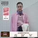 Teenie Weenie小熊女裝外套2025秋季新款棉萊賽爾粉色短款?yuàn)A克上衣 粉色 M